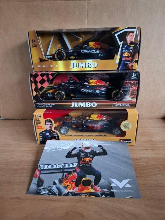 Bburago 1:24 - Modelauto (4) - Red Bull Racing, Hobby en Vrije tijd, Modelauto's | 1:5 tot 1:12