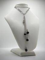 Prima kwaliteit - Granat - Zilver 925 Bicolour - Zircons -, Verzamelen