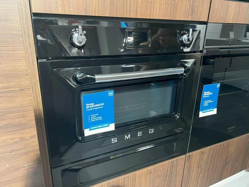 SMEG SF4920MCN1 combi oven/magnetron, Witgoed en Apparatuur, Ovens, Inbouw, Hete lucht, Magnetronfunctie, Zo goed als nieuw, Oven met grill