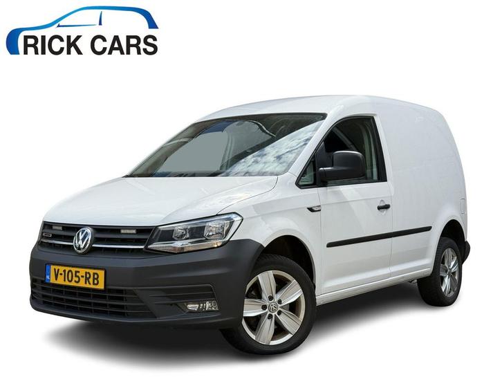 Volkswagen Caddy 2.0 TDI 122PK EURO 6 L1H1 BMT 4Motion Comfo, Auto's, Bestelauto's, Dealer onderhouden, Lease, Zwart, Handgeschakeld