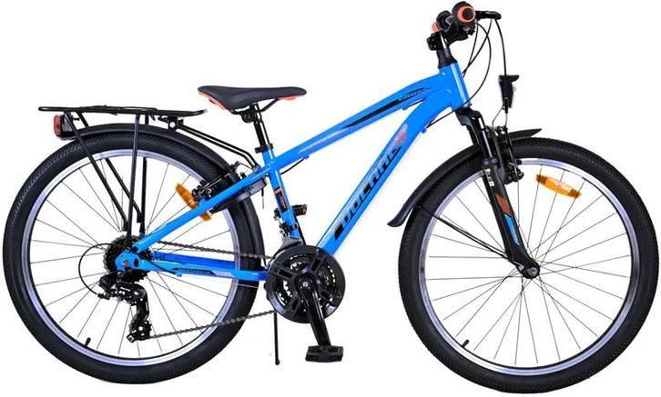 Volare Cross Kinderfiets - Jongens - 24 inch - Blauw - 18 ve, Fietsen en Brommers, Fietsen | Kinderfietsjes, Nieuw, Ophalen of Verzenden