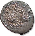 Romeinse Republiek. A. Manlius Q. f. Sergianus. Denarius, Postzegels en Munten, Munten | Europa | Niet-Euromunten