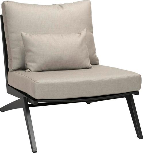 Stern Jackie Loungestoel Aluminium/100% Polyacryl - Crème, Tuin en Terras, Tuinsets en Loungesets, Ophalen of Verzenden