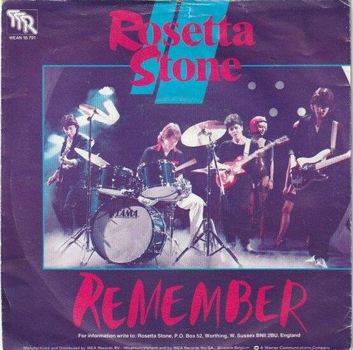 Rosetta Stone - Remember + London Girls (Vinylsingle), Cd's en Dvd's, Vinyl Singles, Verzenden