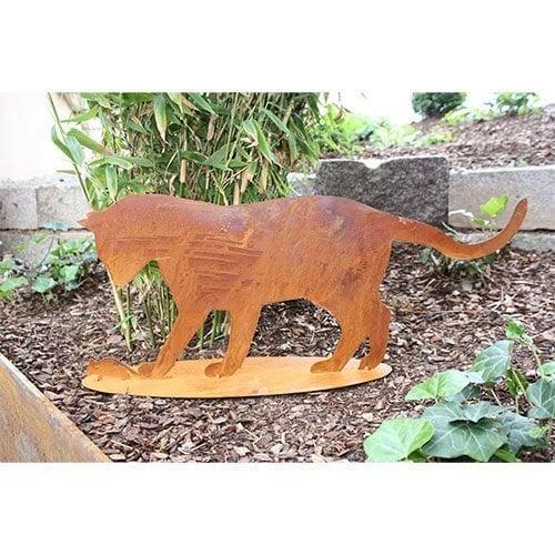 patina kat met muis | op grondplaat | Shabby chique metalen, Huis en Inrichting, Woonaccessoires | Wanddecoraties, Nieuw, Verzenden