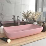 vidaXL Wastafel rechthoekig 71x38 cm keramiek matroze, Verzenden, Nieuw