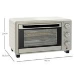 TRUUSK Minibackofen Met Draaispit, Kleine 21 L Broodroostero, Huis en Inrichting, Keuken | Keukenbenodigdheden, Verzenden, Nieuw