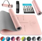 KESSER® Yoga Mat Extra Dik - 183x61cm - Antislip - Roze, Verzenden, Nieuw