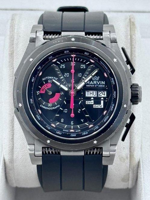 Marvin - Sebastian Loeb Drive me Crazy Automatic Chronograph, Sieraden, Tassen en Uiterlijk, Horloges | Heren