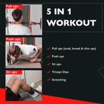 2dekans | Zoluko Professionele Pull Up Bar - 200kg, Ophalen of Verzenden, Zo goed als nieuw