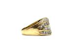 Ring - 18 karaat Geel goud - 1.16ct. tw. Diamant, Sieraden, Tassen en Uiterlijk, Ringen, Nieuw