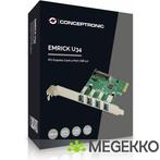 Conceptronic EMRICK02G interfacekaart/-adapter USB 3.0, Computers en Software, USB Sticks, Nieuw, Conceptronic, Verzenden