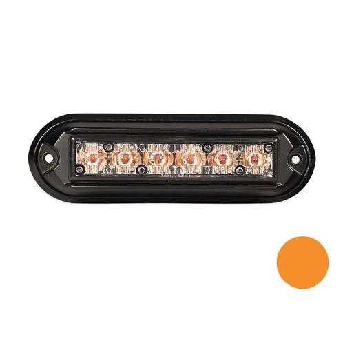 Led Flitser met Zwarte Behuizing Oranje, Auto-onderdelen, Verlichting, Nieuw, Ophalen of Verzenden