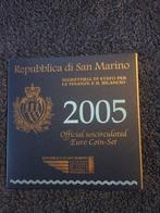 San Marino. Year Set (BU) 2005 avec 5 Euro token (Zonder, Postzegels en Munten, Munten | Europa | Euromunten