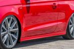 Side skirts Diffuser voor Audi A1 8X Facelift S line, Auto-onderdelen, Carrosserie en Plaatwerk, Ophalen of Verzenden, Nieuw