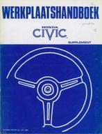 1982 Honda Civic Werkplaatshandboek supplement informatie, Auto diversen, Handleidingen en Instructieboekjes, Verzenden