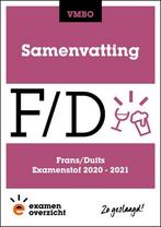 ExamenOverzicht - Samenvatting Frans en Duits VMBO, Boeken, Schoolboeken, Verzenden, Gelezen, ExamenOverzicht