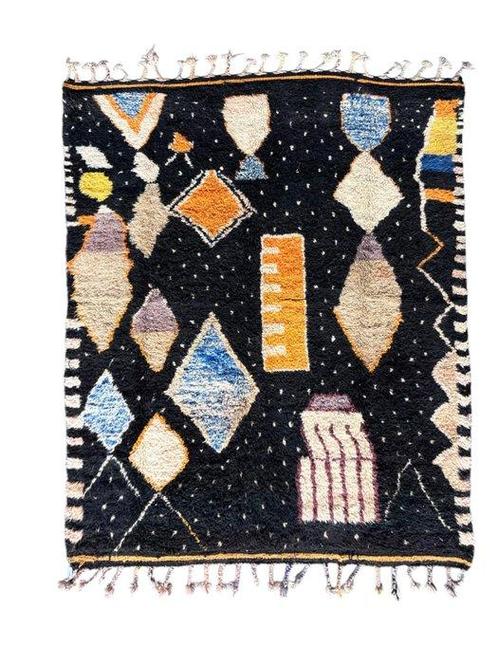Modern Beni Ouarain wollen tapijt – 200 x 280 cm –, Antiek en Kunst, Curiosa en Brocante