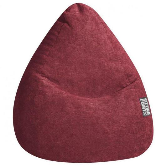 Zitzak BeanBag Alfa XXL - Wijnrood, Huis en Inrichting, Zitzakken, Verzenden