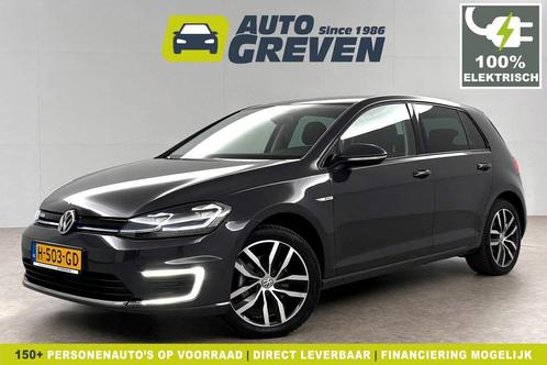 Volkswagen e-Golf E-DITION 136PK ELEKTRISCH LED Virtual PDC., Auto's, Volkswagen, Te koop, Automaat, Hatchback, Elektrisch, Zilver of Grijs