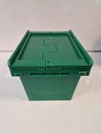 Distributiebak 400x300x273 mm nestbaar, groen, gebruikt -, Doe-het-zelf en Verbouw, Kratten en Dozen, Gebruikt, Minder dan 50 cm