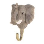 Kapstokhaak hout wandhaak kapstok wildlife garden Olifant, Huis en Inrichting, Woonaccessoires | Kapstokken, Nieuw