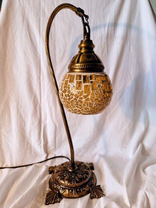 Lamp - Glas, Metaal - met de hand gemaakt, Antiek en Kunst, Curiosa en Brocante