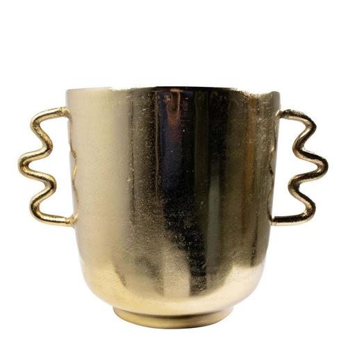 Champagne Koeler goud handle h25 d23cm, Huis en Inrichting, Woonaccessoires | Overige, Verzenden