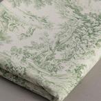 Textiel  - 250 cm - 280 cm - Toile de Jouy Groen