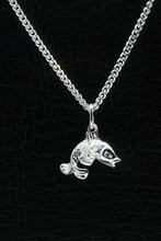 Zilveren Karper ketting hanger - klein, Verzenden, Nieuw