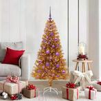 vidaXL Kerstboom met 150 LED met standaard Goud 150 cm PET, Diversen, Kerst, Verzenden, Nieuw