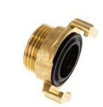 1 Buitendraad Messing GEKA Tuinslangkoppeling [2 Stuks], Doe-het-zelf en Verbouw, Verzenden, Nieuw