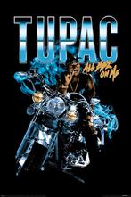 Poster Tupac Shakur All Eyez Motorcycle 61x91,5cm, Verzenden, Nieuw, A1 t/m A3