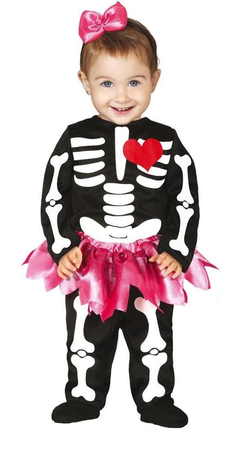 Skelet Halloween Kostuum Baby Tutu, Hobby en Vrije tijd, Feestartikelen, Nieuw, Verzenden