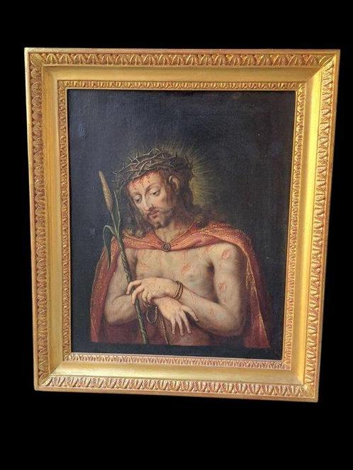 Scuola Emiliana (XIX) - Ecce Homo, Antiek en Kunst, Kunst | Schilderijen | Klassiek