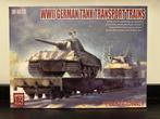 Modelcollect 1/72 WWII German Tank Transport Trains UA72158, Hobby en Vrije tijd, Modelbouw | Auto's en Voertuigen, Overige merken