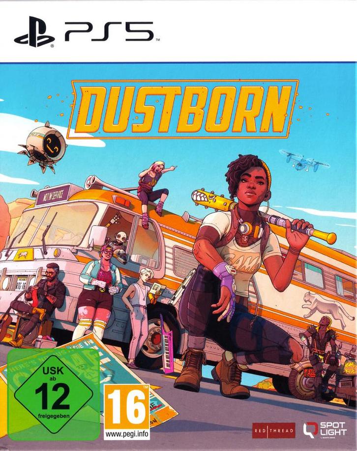 Dustborn-Deluxe Edition Duits (PlayStation 5) Gebruikt, Spelcomputers en Games, Games | Sony PlayStation 5, Zo goed als nieuw