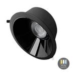 LED Downlighter White-Switch 10W Zwart, Nieuw, Verzenden