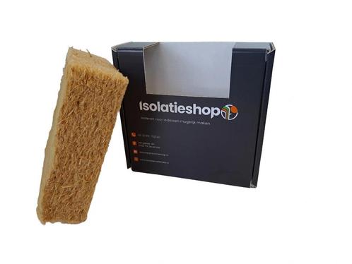 Isolatieshop sample Houtvezel isolatie, Doe-het-zelf en Verbouw, Isolatie en Afdichting, Ophalen of Verzenden