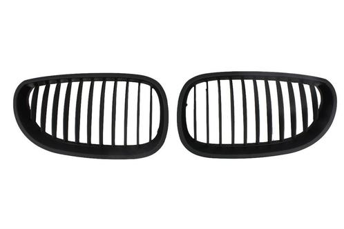 Grillen set | Nieren| BMW 5 serie E60 E61 2003-2010 zwart ma, Auto-onderdelen, Carrosserie en Plaatwerk, Nieuw, BMW, Verzenden