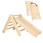 Klimrek | 2 in 1 klimladder | Naturel (montessori speelgoed), Kinderen en Baby's, Ophalen of Verzenden, Nieuw