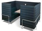 Vitra Alcove Cabin Highback, dubbele 2-zitter, groen, Overige plaatsen, Ophalen of Verzenden, Gebruikt, Tafel