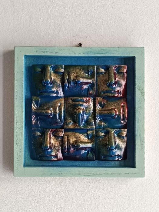 Salvatore Alibrio - Sequence of 9, Antiek en Kunst, Kunst | Designobjecten