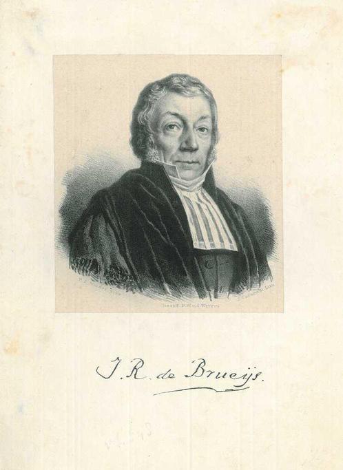 Portrait of Jan Richard de Brueys, Antiek en Kunst, Kunst | Etsen en Gravures