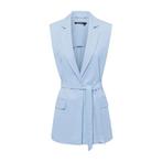 Marc Aurel • lichtblauw lang gilet • 36, Kleding | Dames, Marc Aurel, Nieuw, Maat 36 (S), Verzenden