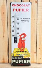 Nostalgische thermometer Chocolat Pupier XL, Verzenden, Nieuw