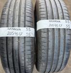 2x205-45-17 Hankook Zomer 2x5.5m €55 Per Band 205 45 17, Ophalen, Gebruikt, 17 inch, 205 mm