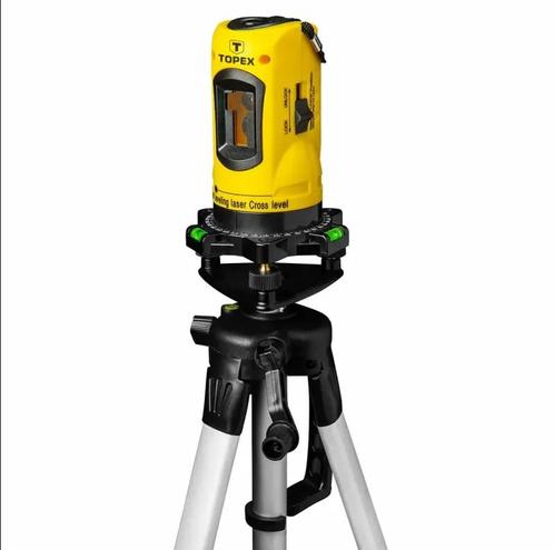 Kruislijn laser - Zelfnivellerend - 650nm - 10 meter - Met s, Doe-het-zelf en Verbouw, Gereedschap | Handgereedschap, Nieuw, Ophalen of Verzenden