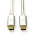 Motorola oplaadkabel | USB C  USB C | 2 meter, Verzenden, Nieuw