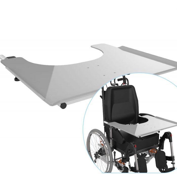 Rehasense Werkblad tafel voor de rolstoel Icon, Diversen, Rolstoelen, Ophalen of Verzenden